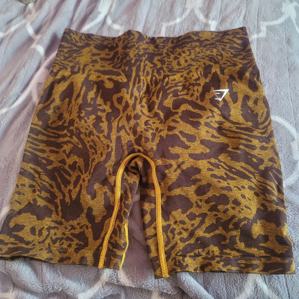 Gymshark adapt animal seamless shorts size large